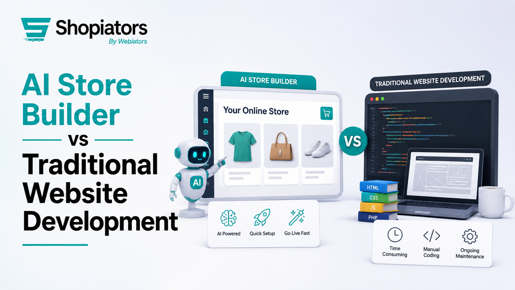 AI Store Builder vs Traditional Website Development