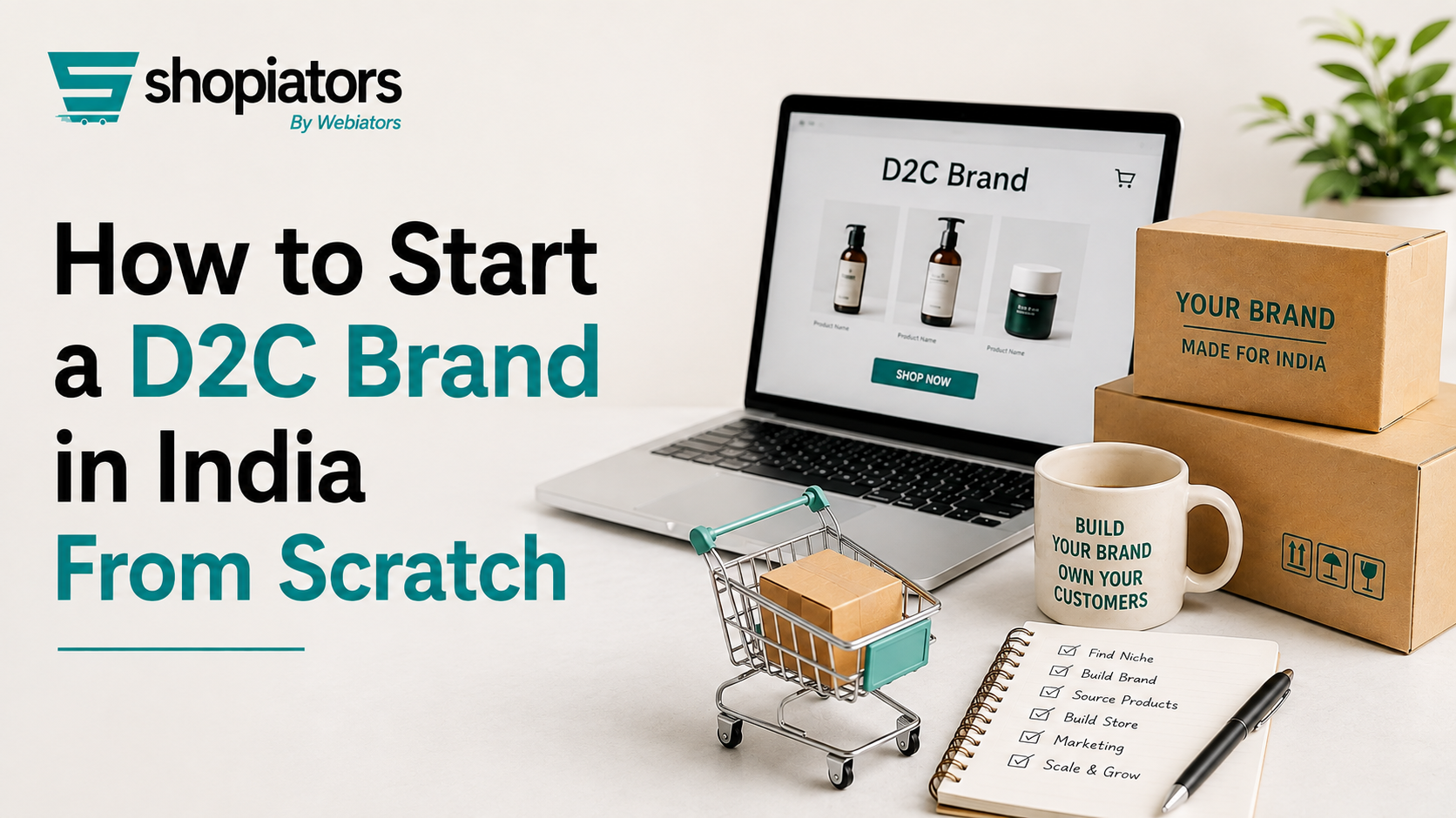 How to Start a D2C Brand in India From Scratch